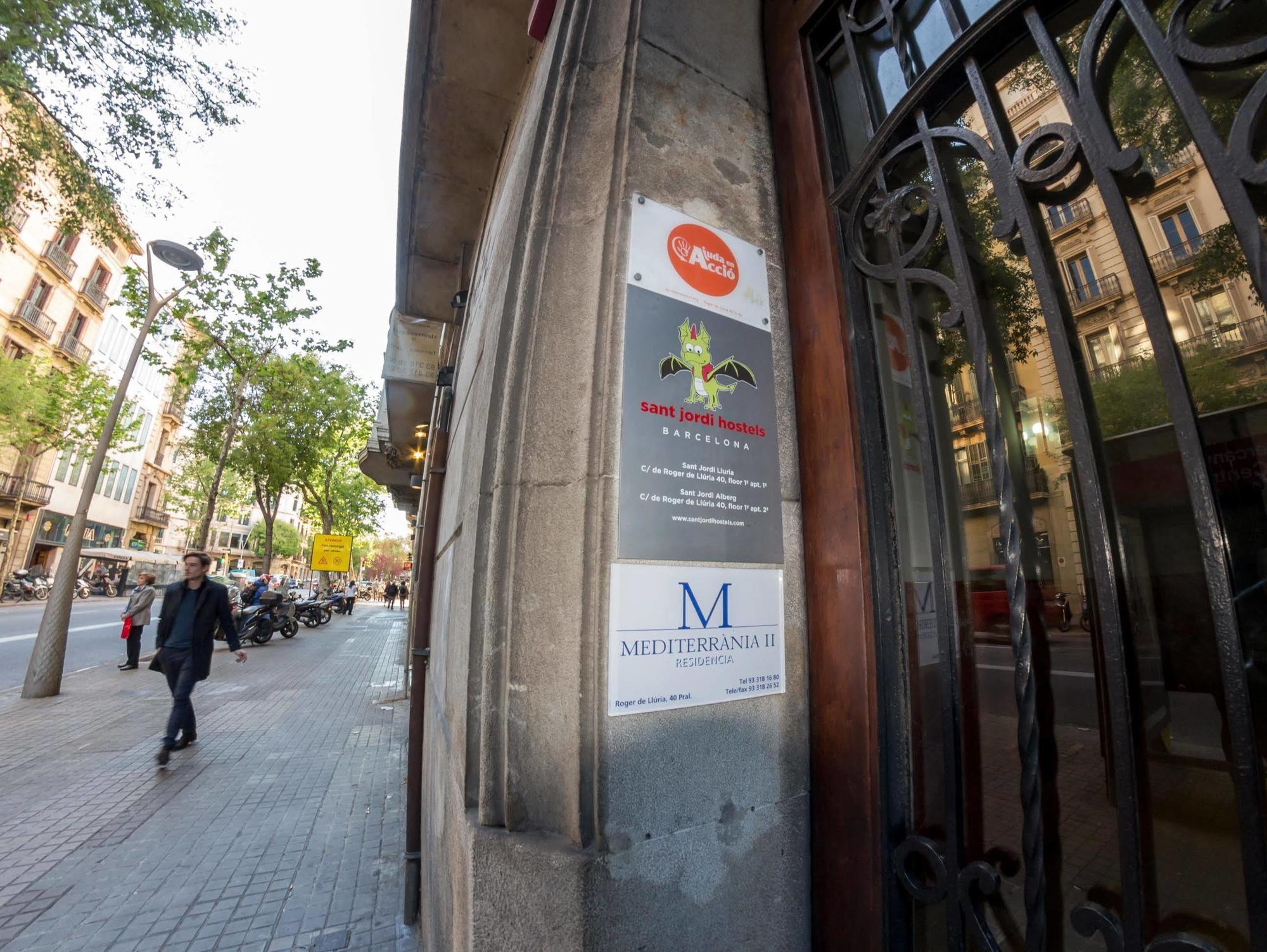 Sant Jordi Alberg Barcelona Eksteriør billede