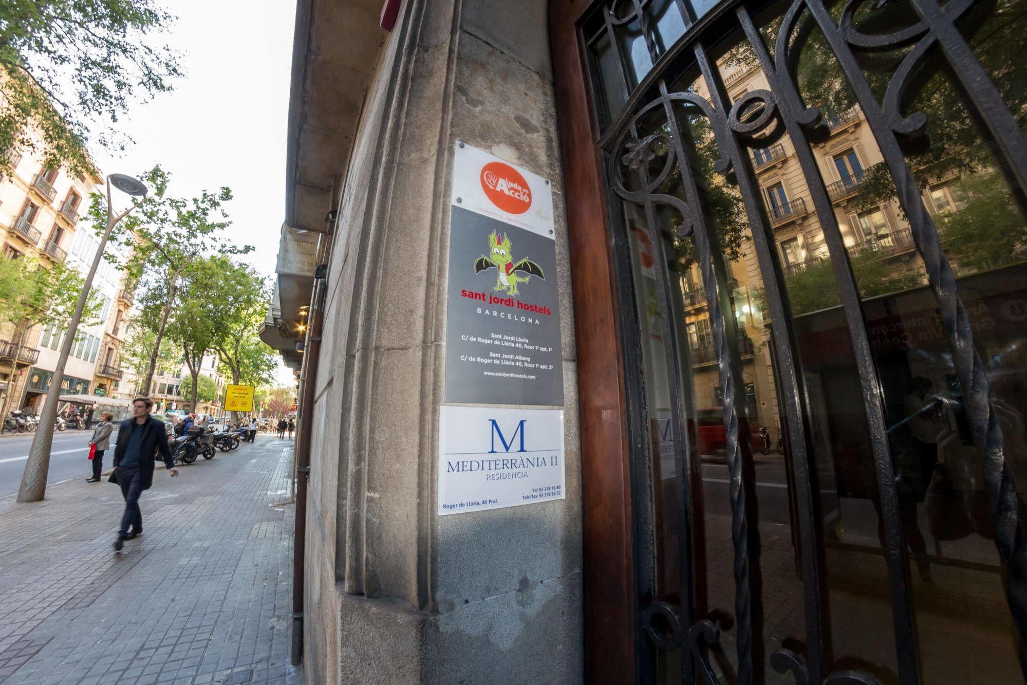 Sant Jordi Alberg Barcelona Eksteriør billede